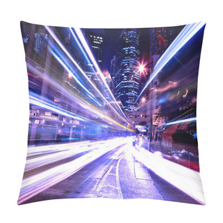 Personality  Modern City At Night Pillow Covers