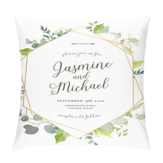 Personality  Retro Delicate Vector Design Flower Card. Pillow Covers
