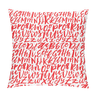 Personality  Alphabet Seamless Pattern. Pillow Covers