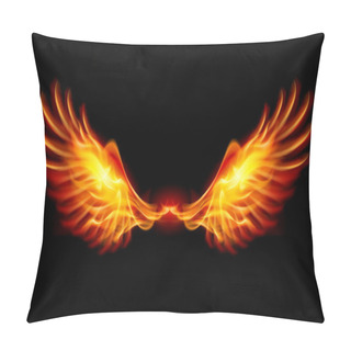 Personality  Burning Wings Pillow Covers
