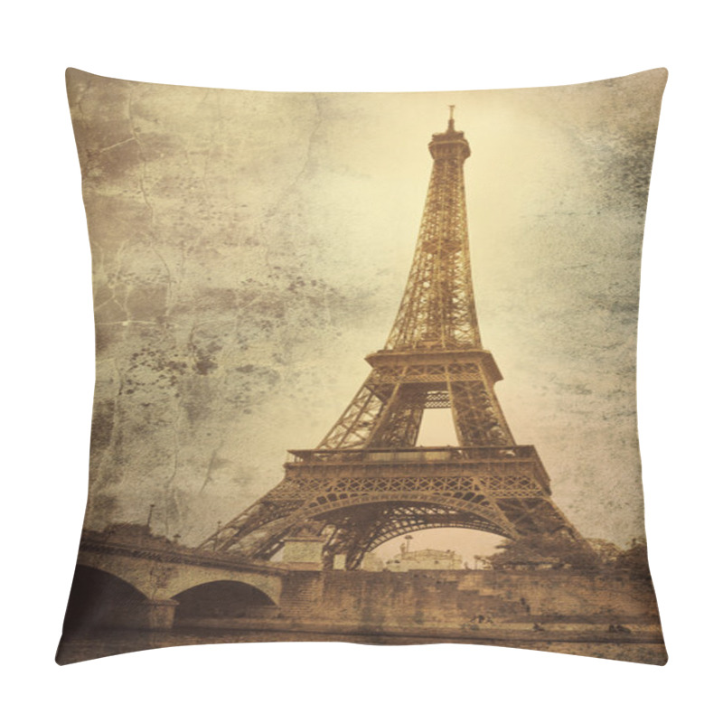 Personality  Eiffel tower pillow covers