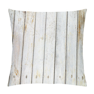 Personality  White Painted Wooden Plank Pillow Covers