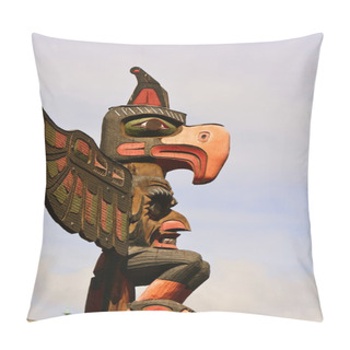 Personality  Thunderbird Park,Victoria BC,Canada. Pillow Covers