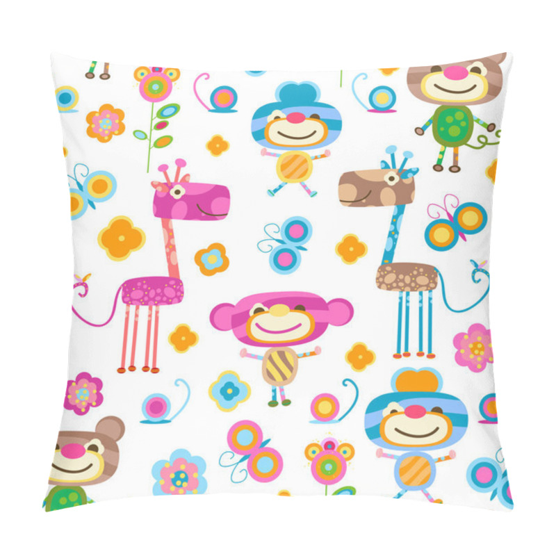 Personality  Animals background pillow covers