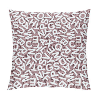 Personality  Seamless Letters Background Pillow Covers