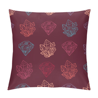Personality  Diamond Seamless Pattern Pillow Covers