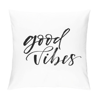 Personality  Good Vibes Postcard.  Pillow Covers