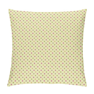 Personality  Seamless Polka Dot Pattern Pillow Covers