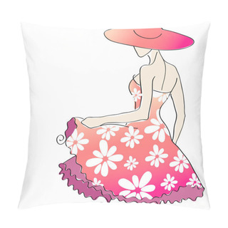 Personality  Cute Floral Girl Pillow Covers