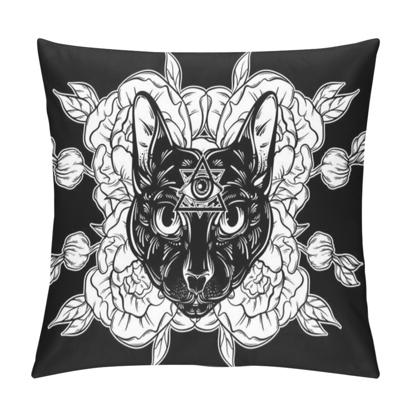 Personality  Vector hand drawn illustration pillow covers