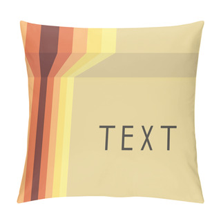 Personality  Vintage Abstract Line Background Pillow Covers