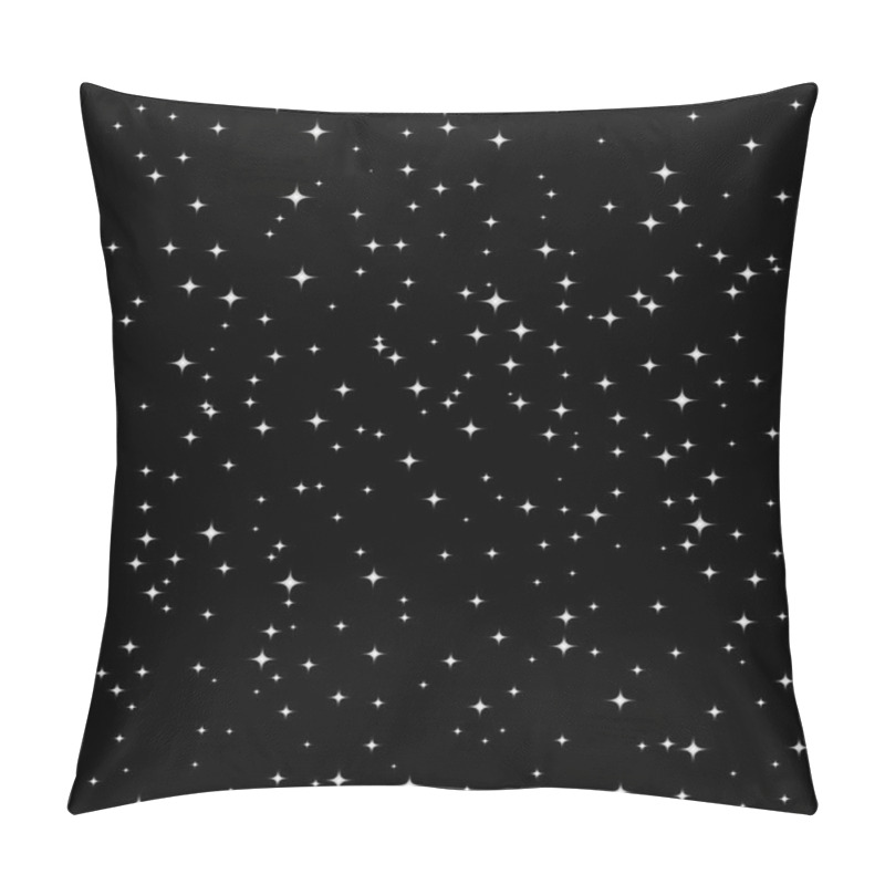 Personality  Vertical Star Vector Night Sky Pillow Covers