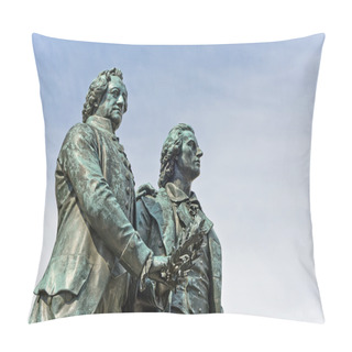 Personality  Goethe And Schiller Monument Pillow Covers