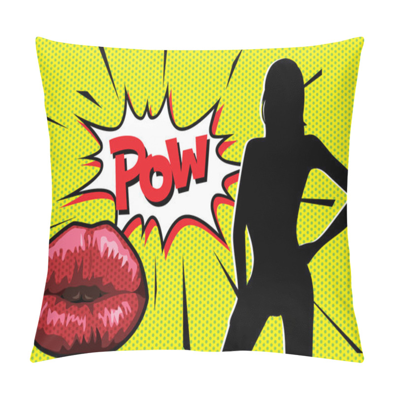 Personality  Pop Art Pow pillow covers