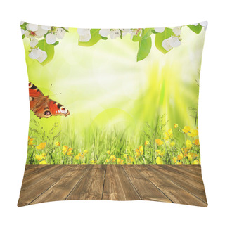 Personality  Apple Blossoms In Spring Pillow Covers