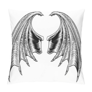 Personality  Bat Or Dragon Wings Pillow Covers