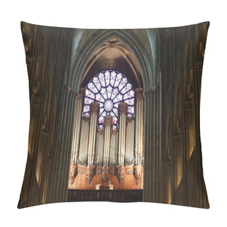 Personality  Organ In The Notre Dame  Pillow Covers