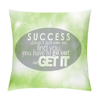 Personality  Motivational Poster Pillow Covers