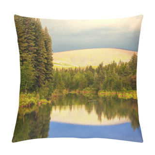 Personality  Lake On Alaska Pillow Covers