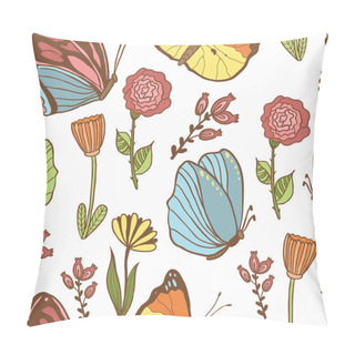 Personality  Honey Meadows Seamless Vector Pattern. Pillow Covers