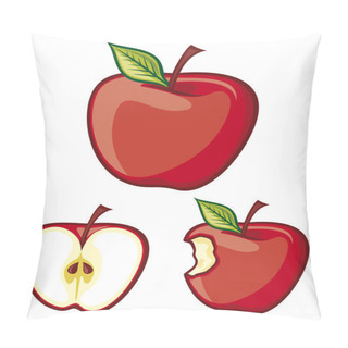 Personality  Red Apples Pillow Covers