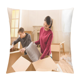 Personality  Couple Moving Into New House  Pillow Covers