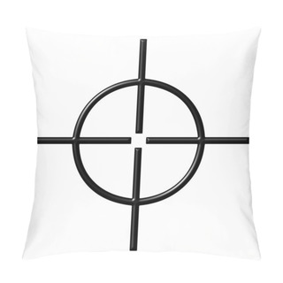 Personality  3d Target Pillow Covers