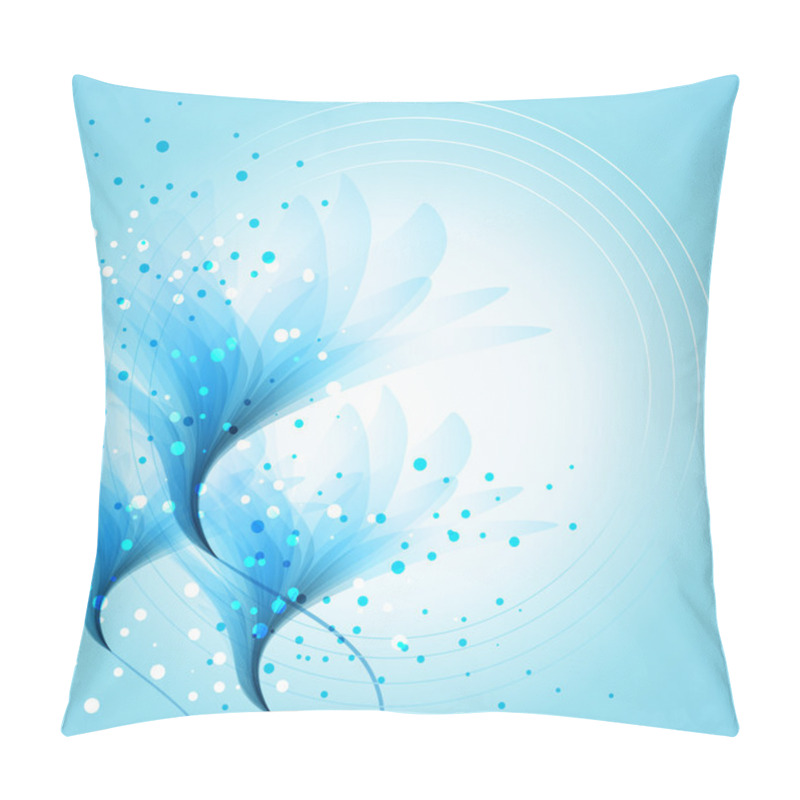 Personality  Vector background with flowers pillow covers