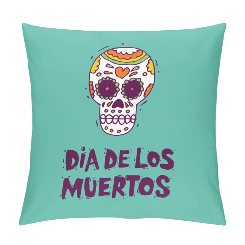 Personality  Mexican Day of Dead.  pillow covers