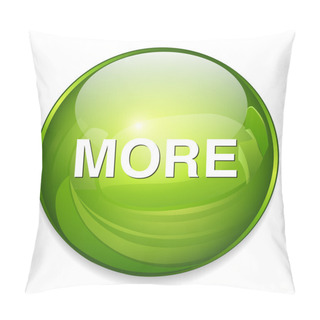 Personality  More Button Icon Pillow Covers