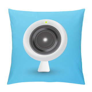 Personality  Webcam Of Vector Design Pillow Covers