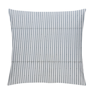 Personality  Metal Facade Of A Building Pillow Covers
