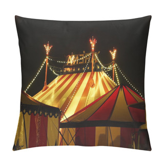 Personality  Big Top At Night Pillow Covers
