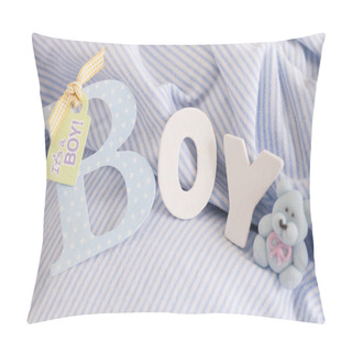 Personality  Striped Baby Garment With Pillow Covers
