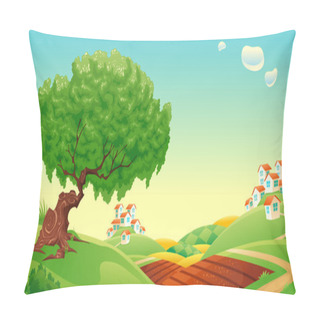 Personality  Countryside. Pillow Covers