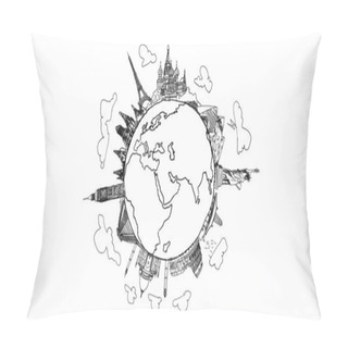 Personality  Sketches Of Ideas Pillow Covers