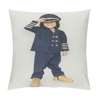 Personality  Little Boy In Pilot Costume  Pillow Covers