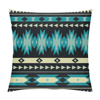 Personality  Vector Seamless Colorful Decorative Ethnic Pattern Pillow Covers