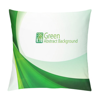 Personality  Green Abstract Background Pillow Covers