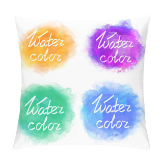 Personality  Abstract Colorful Water Color Backgrounds Pillow Covers