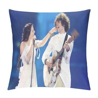 Personality  Naviband From Belarus  Eurovision 2017 Pillow Covers