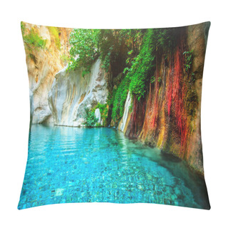 Personality  Beautiful Turquoise Lake Pillow Covers