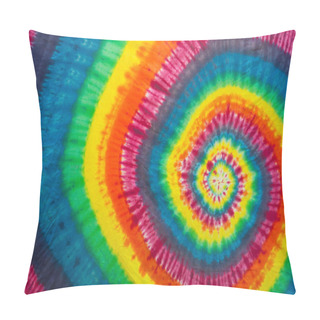 Personality  Vibrant And Colorful Tie-Dyed Swirl Pillow Covers