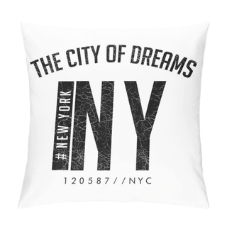 Personality  New York City Print Logo Pillow Covers