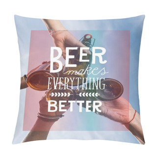 Personality  Friends Drinking Beer  Pillow Covers