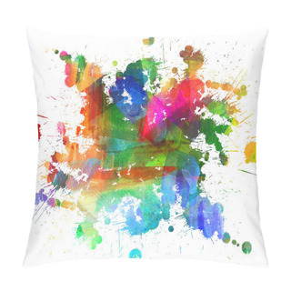 Personality  Abstract Oil Painting Pillow Covers