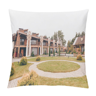 Personality  Countryside Houses Pillow Covers