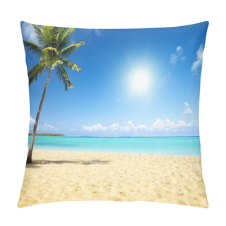Personality  Sea And Coconut Palm Pillow Covers