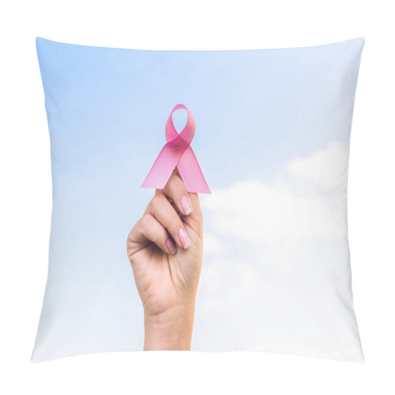 Personality  breast cancer awareness pillow covers