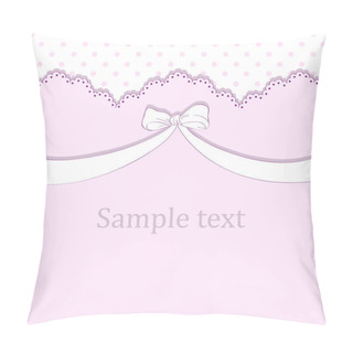 Personality  Vector Pink Children's Background Pillow Covers